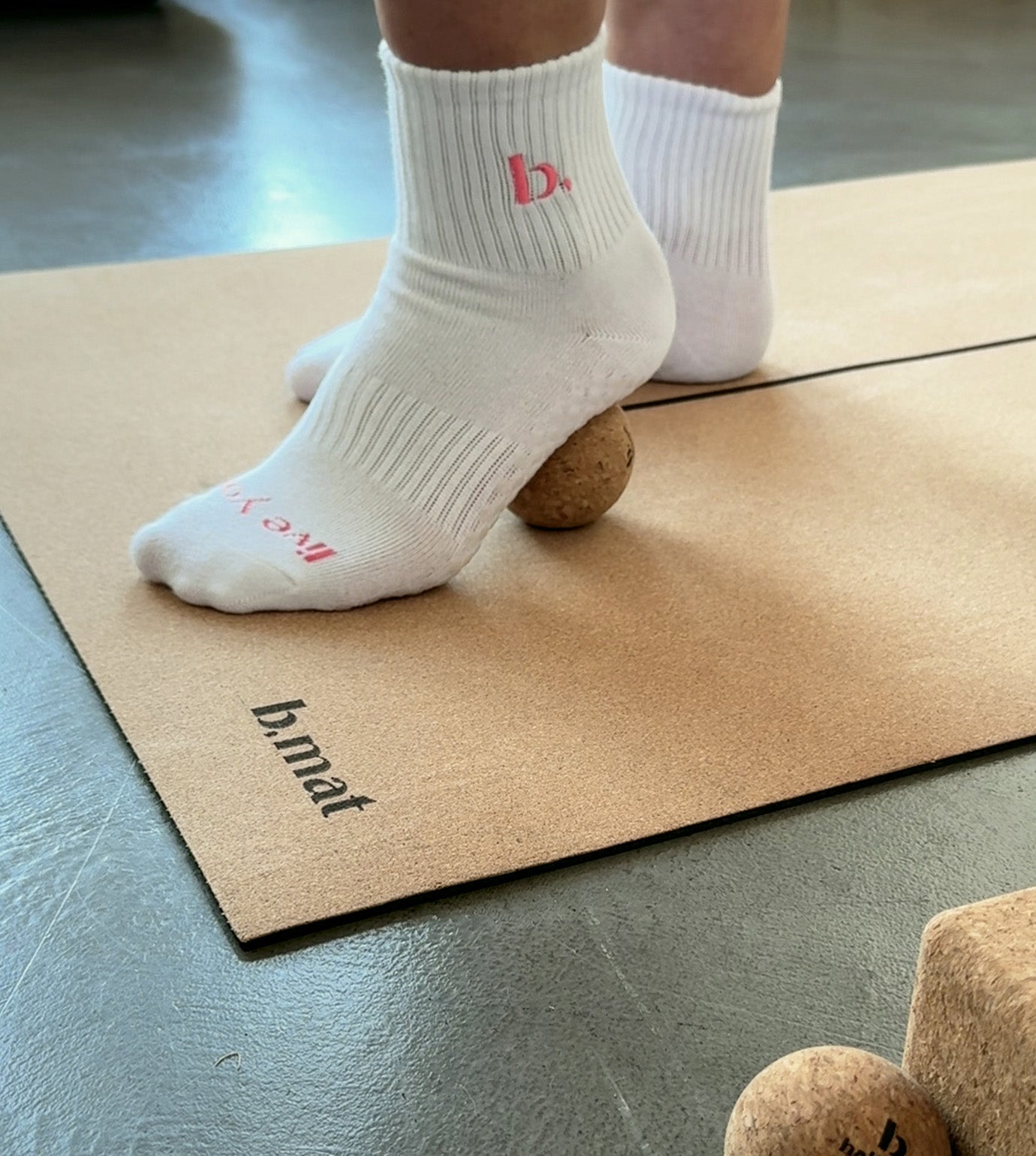B Yoga B Mat Cork